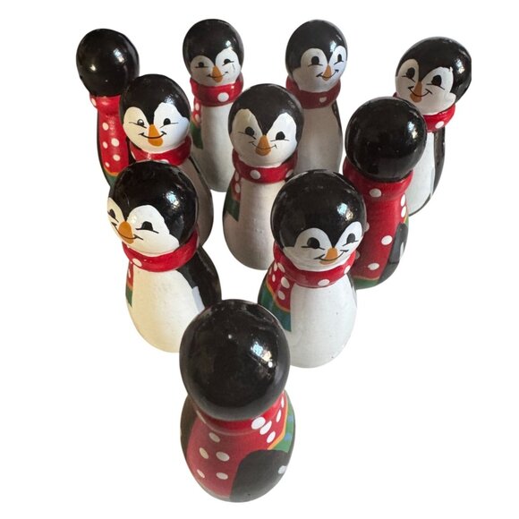 10 Penguins Crafts 3" Decorations Wreaths - Picture 4 of 5